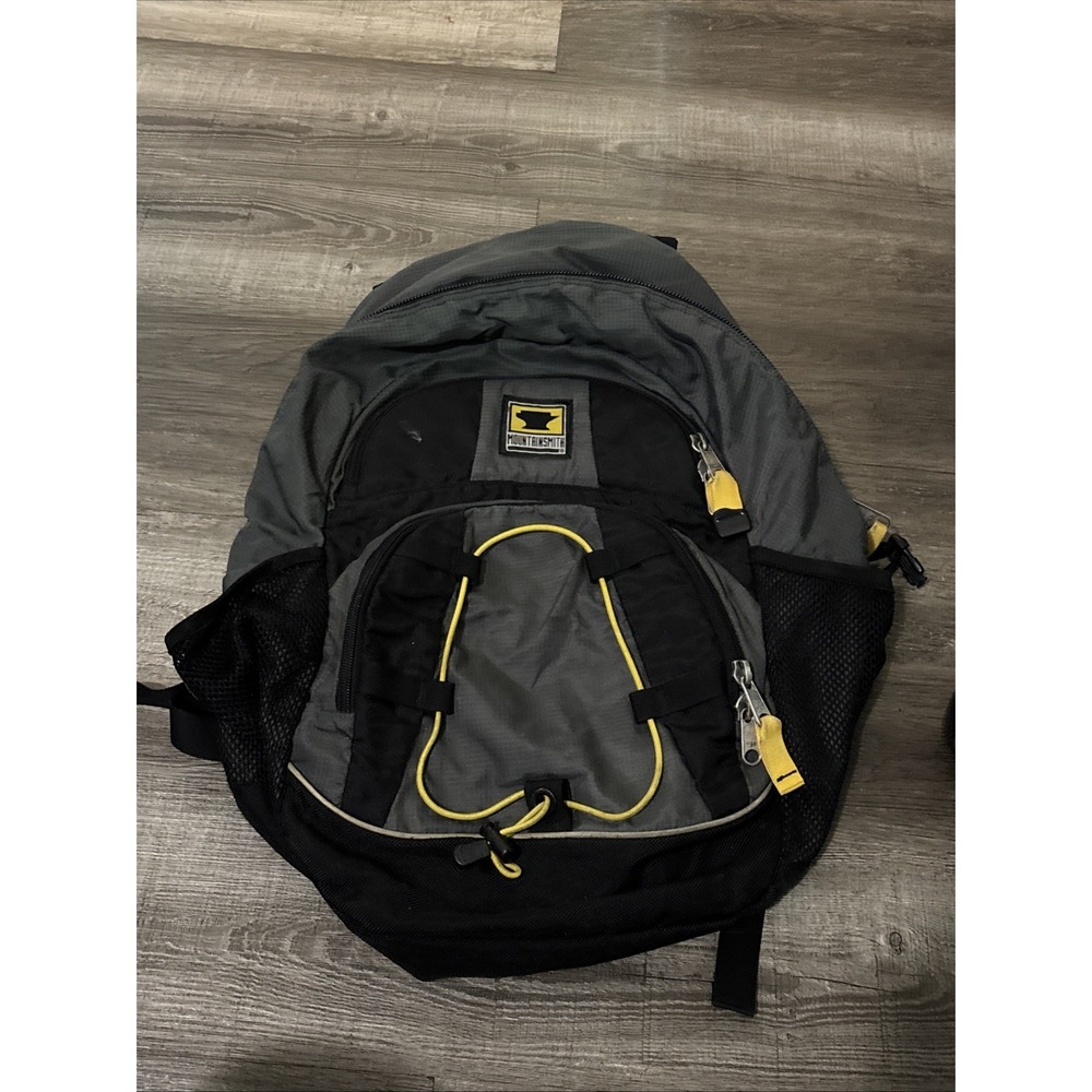 Mountainsmith Backpack Hiking, Gray Yellow 20"